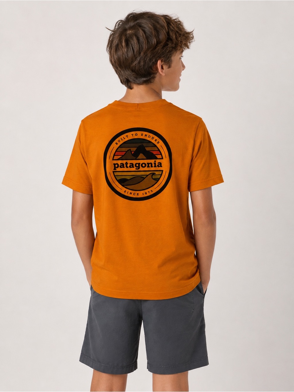 Patagonia Built to Endure Graphic Short Sleeve Shirt Size L (12) - Picture 3 of 13